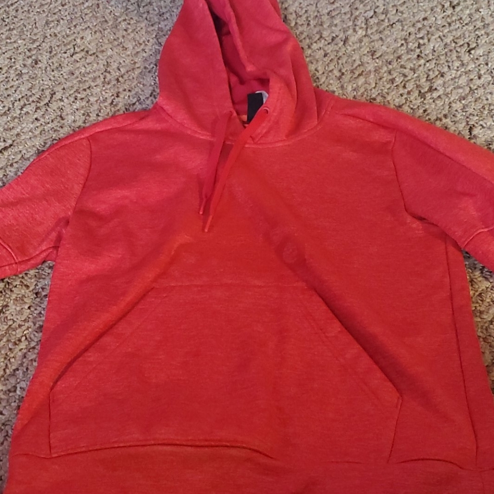 Adidas red sweatshirt
